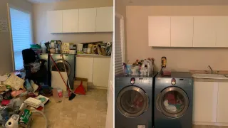 ✨ Before & After: From Dread to Joy in My Laundry Room ✨