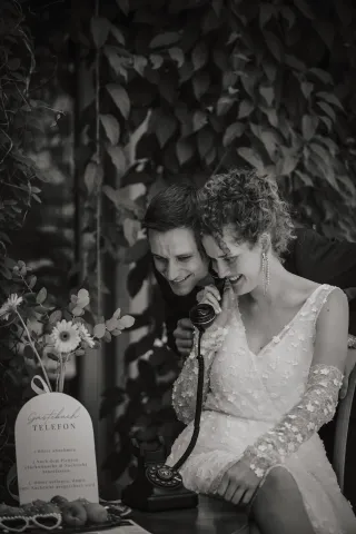 Audio-Gästebuch Telefon – unvergessliche Erinnerungen für eure Hochzeit