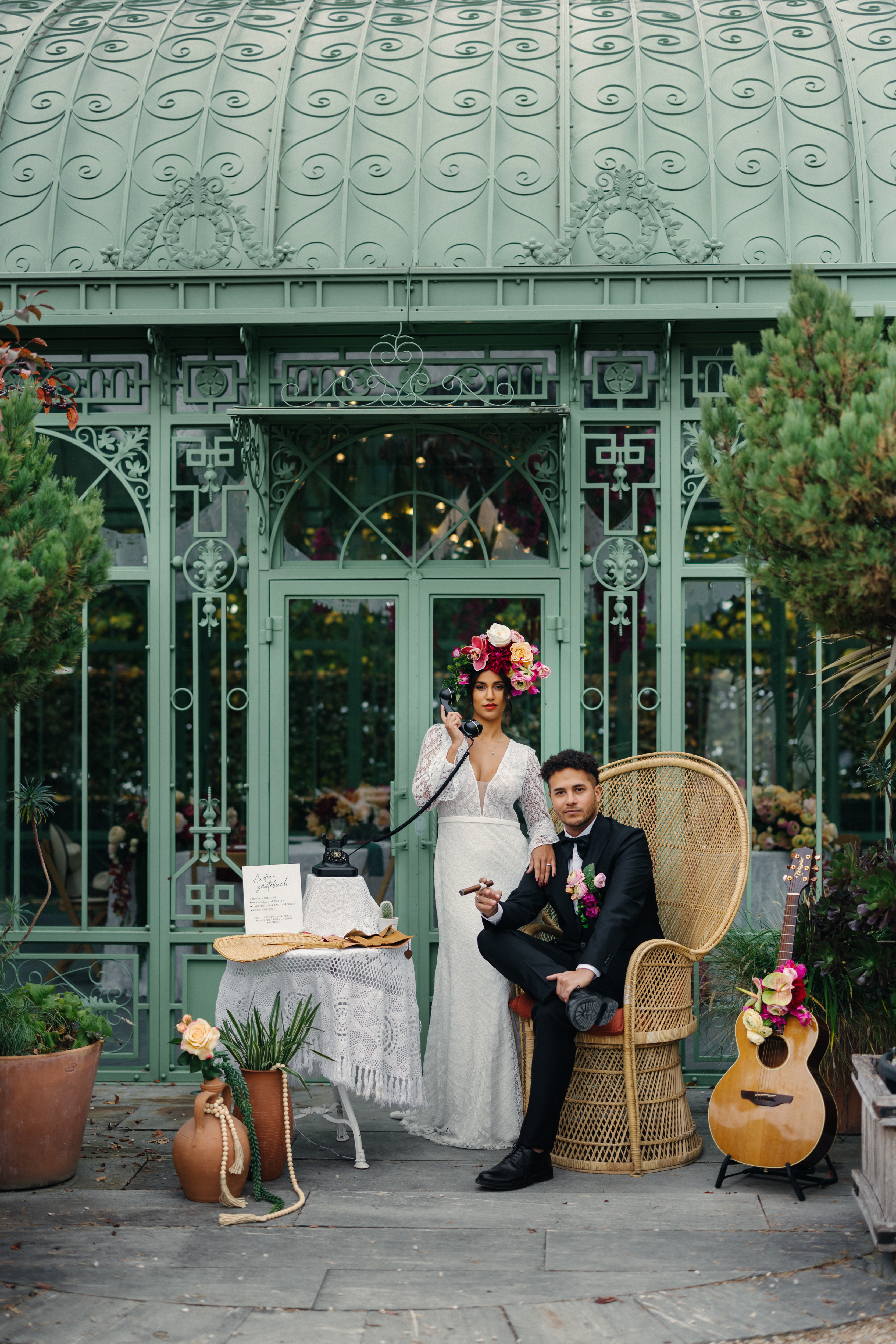 Viva Mexico – Nachhaltige Hochzeit mit Seidenblumen