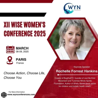 Rochelle Chosen As Keynote Speaker at XII Wise Women’s Conference 2025