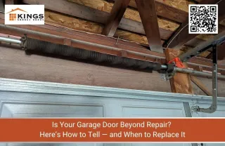 Is Your Garage Door Beyond Repair? Here’s How to Tell — and When to Replace It (Elk Grove, CA)
