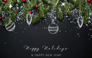Happy Holidays & Happy New Year