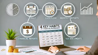 🚀 4 Habits of Business Owners with Great Financial Management 🚀
