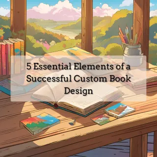 Custom Book Design Services for Authors | Unique & Customized