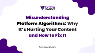 Misunderstanding Platform Algorithms
