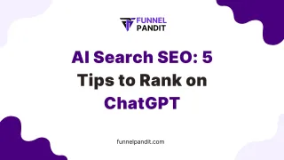 AI Search SEO: 5 Tips to Rank on ChatGPT