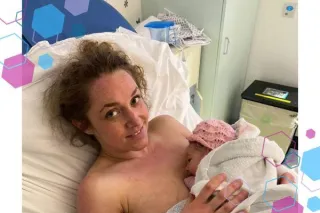 A Lister Hospital Birth Story - Laura and Elodie's fast birth