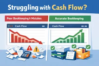 How Falling Behind on Bookkeeping Hurts Cash Flow