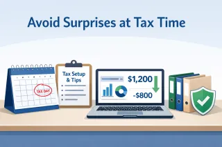 How a Proper Setup Saves Money at Tax Time