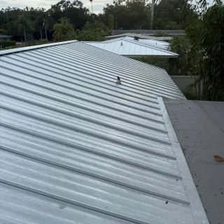 Metal Roof Installation & Soffit Replacement at Dunedin, FL