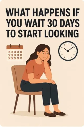 What Happens If You Wait 30 Days to Start Looking