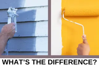 Roll-On Paint or Spray-On Paint, What's the Difference?