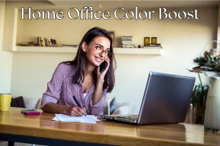 Boost Productivity with These Brilliant Paint Color Choices for Your Home Office!