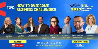 November 25, 2023: Overcoming Business Challenges Live