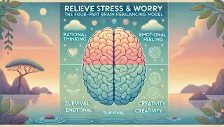 Relieve Stress & Worry: The Four-Part Brain Rebalancing Model