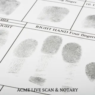 How to submit fingerprints to the FDLE if you reside in California?