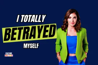 I totally betrayed myself