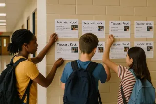 "Teachers Rock" Campaign to Lift Spirits