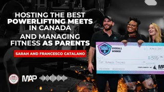 CCU Podcast - Hosting the Best Powerlifting Meets & Raising Kids: Sarah & Francesco Catalano