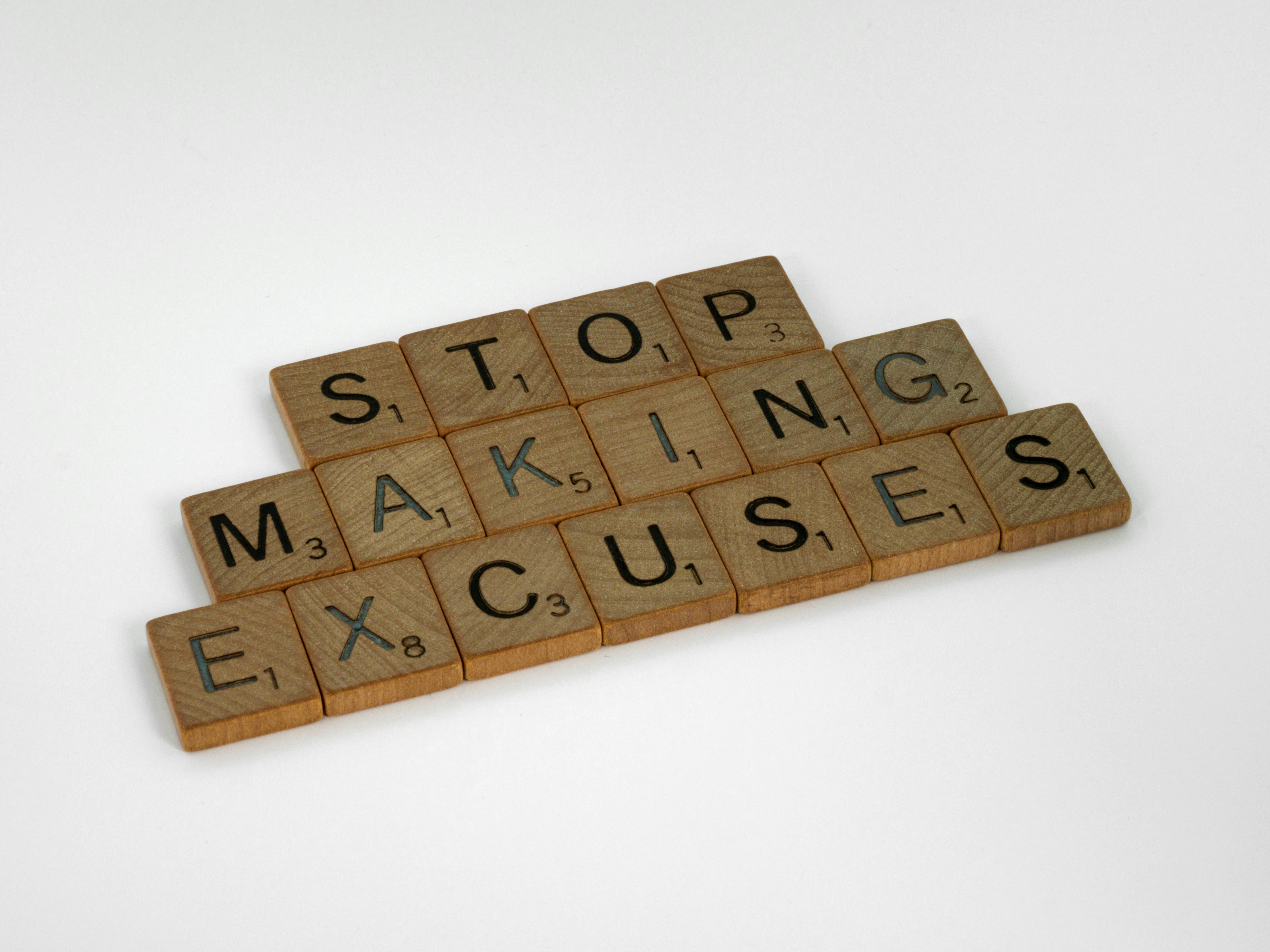 The 4 Excuses Everyone Uses (And How to Crush Them) - Nat Galloway