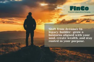 

The Dream-to-Legacy Shift: How to Align Your Business with Your Soul (and Still Build Wealth)