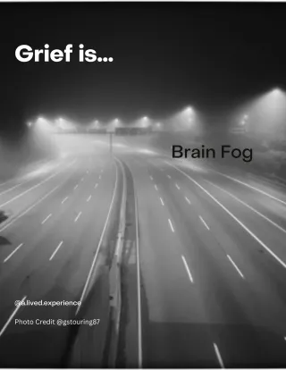 Grief is…Brain Fog