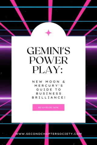 Gemini's Power Play: New Moon & Mercury's Guide to Business Brilliance!
