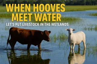 When Hooves Meet Water: The Surprising Science of Wetland Grazing