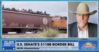 Sheriff Lamb Joins Real America's Voice - Border Bill