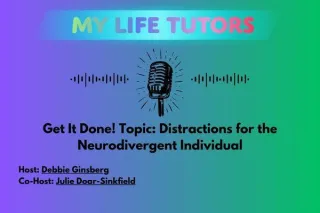 Episode 17: Topic: Distractions for the Neurodivergent Individual