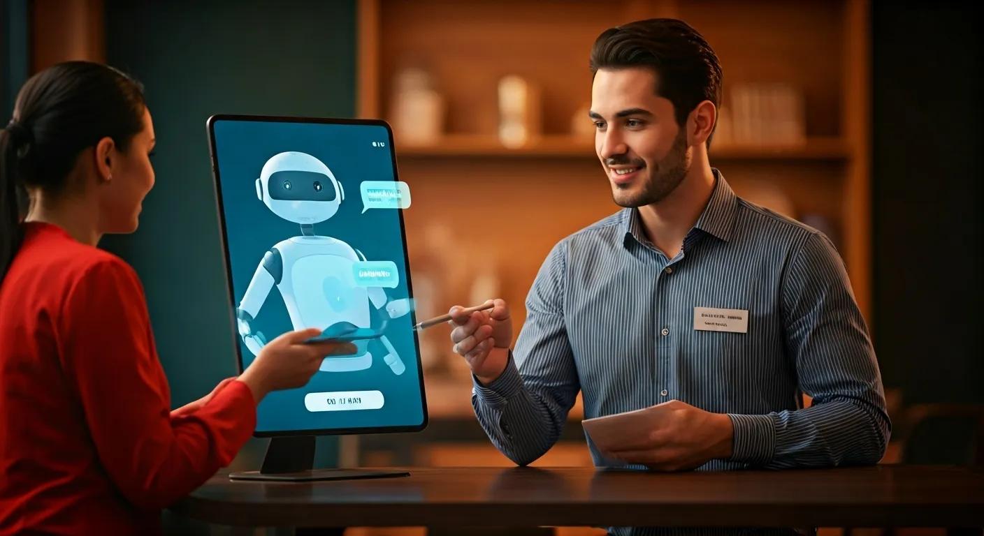 AI Chatbots Versus Human Employees: Who Works Better for Efficiency and Growth in Local Businesses?