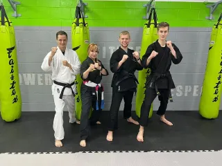 Bushido Students Training with Cynthia Ruthrock!