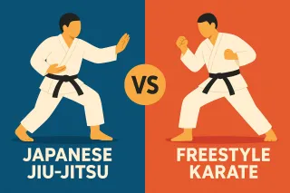 Japanese Jiu-Jitsu vs Freestyle Karate