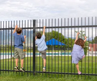 Prioritize safety by childproofing your fence.
