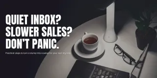 What to Do When Sales Are Slow