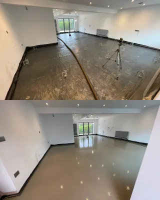 Transforming a Living Space with a Cemfloor C20 Pour
