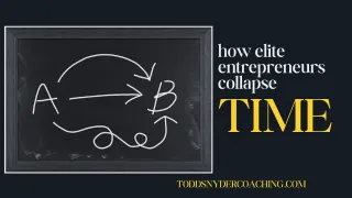 How Elite Entrepreneurs Collapse Time: The Wormhole Effect