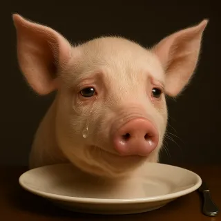 Do you protect the dog and eat the chicken? How do you decide who deserves your compassion?