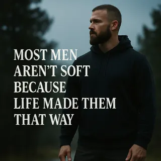 Most Men Aren't Soft Because of Life