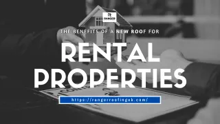 The Benefits of a New Roof for Rental Properties
