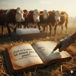 ¿Cuál es la mejor sal mineral para el ganado?