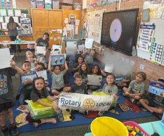Kacey Obert at Gale Elementary School