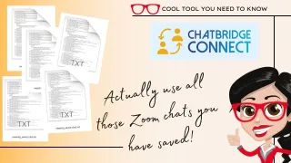 What To Do With All Those ZOOM Chat Files