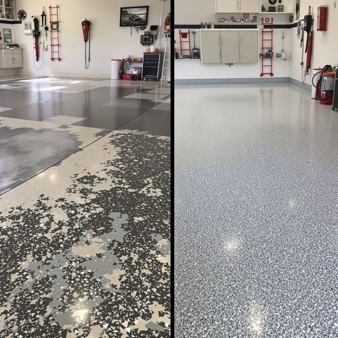 Why Garage Floors Peel & How to Fix Them | East TN Guide