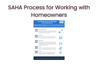 SAHA Process for Working with Homeowners