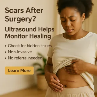 Scars After Surgery? Ultrasound Helps Monitor Healing