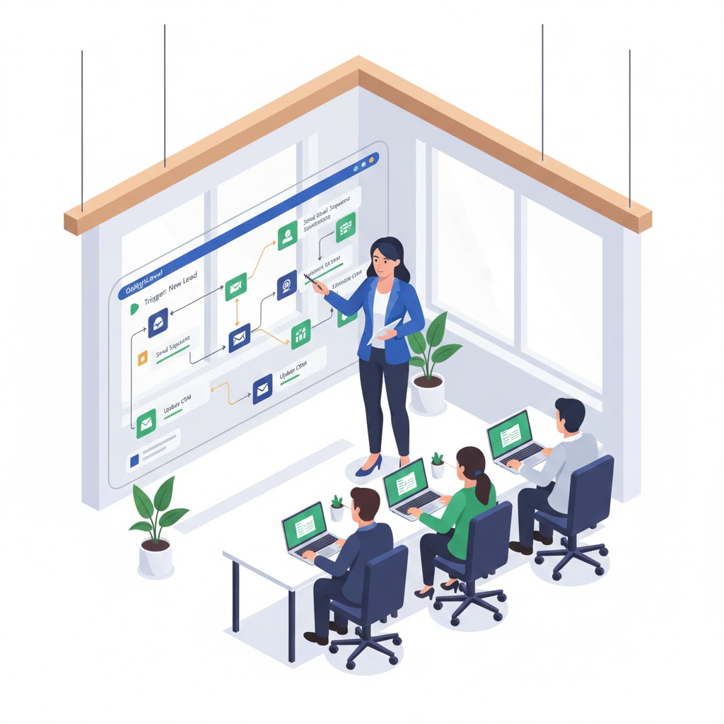 GoHighLevel CRM Setup & Training Brisbane | Pixelgram Digital