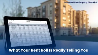 Free Property Checklist: What Your Rent Roll Is Really Telling You
