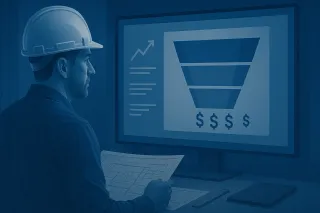 What a Commercial Construction Sales Funnel Looks Like — and How Contractors Can Generate Consistent Leads