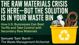 The Raw Materials Crisis Is Here—But the Solution Is in Your Waste Bin